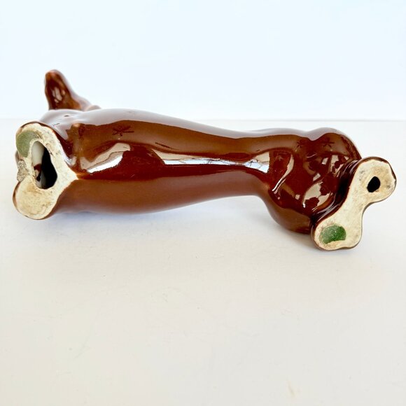 Vintage MCM ABCO Dachshund Weenie Dog Hors D'Oeuvres‎ Appetizer Server - Picture 8 of 15